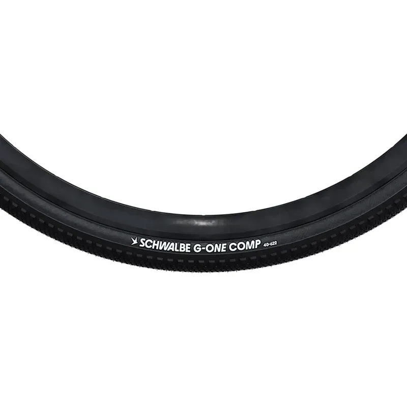 Schwalbe G-One Comp K-Guard Gravel Tyre In (wired) BLACK