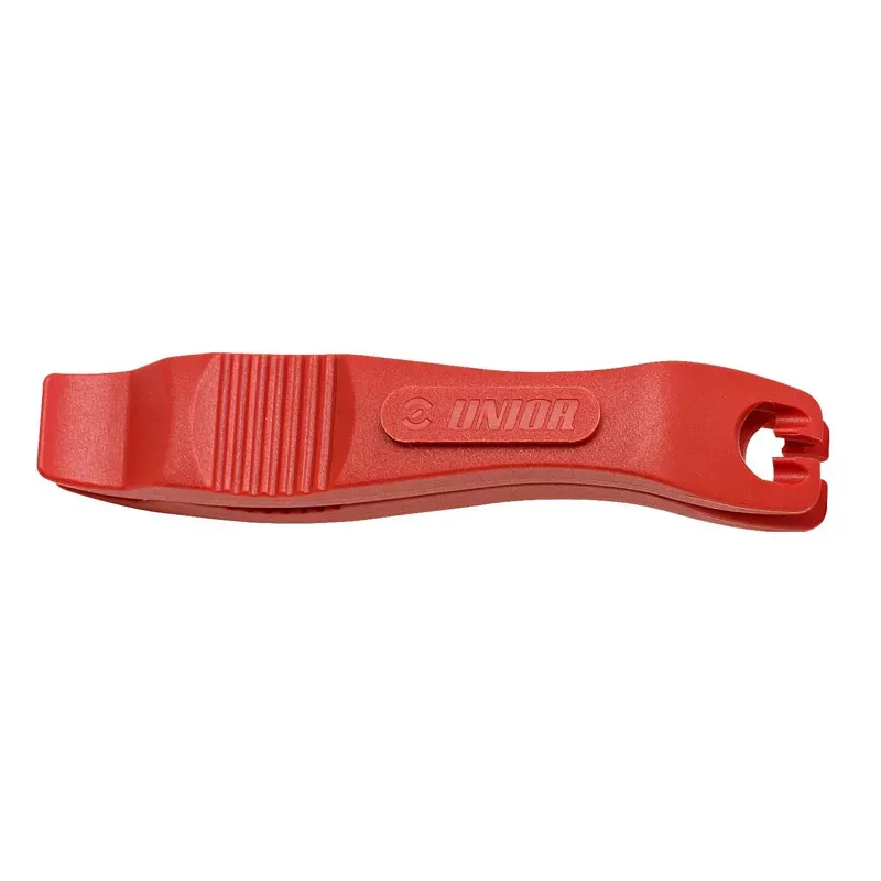 Unior Set Of Two Tire Levers in Red