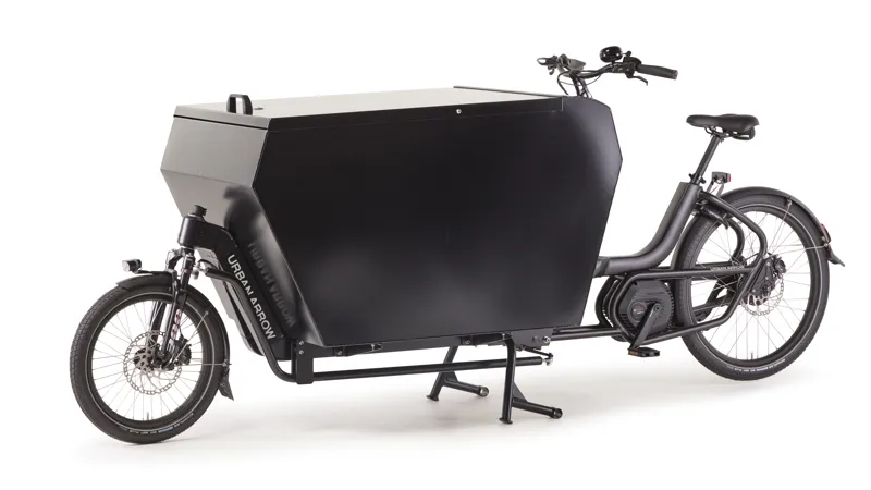 Urban Arrow Cargo XL in Black with Black Aluminium Box-1
