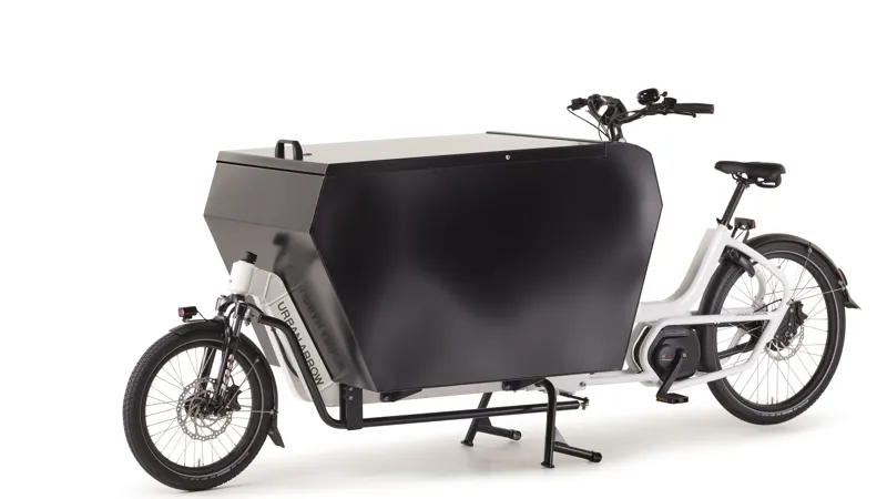 Urban Arrow Cargo XL White Aluminium Box Black-1