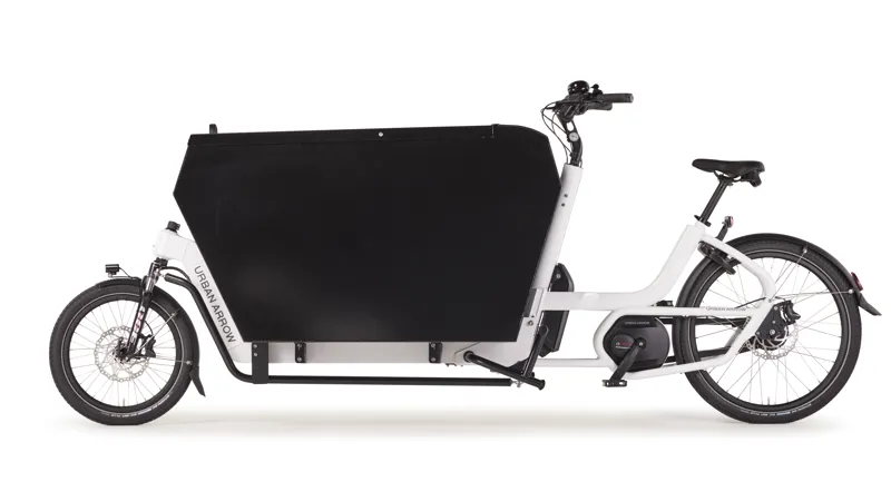 Urban Arrow Cargo XL White Aluminium Box Black-2