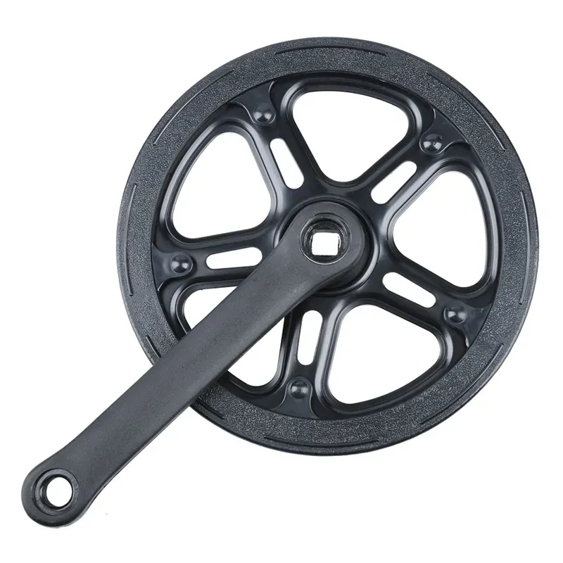 Oxford Plastic Coated 3/32 inch x 46T X 170mm Chainwheel Set in Black