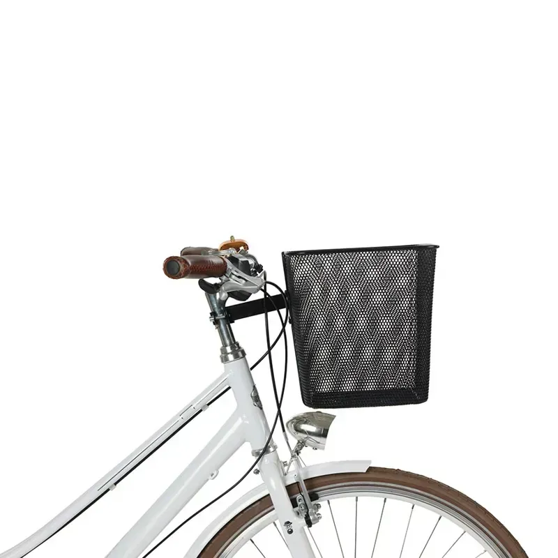 Basil Bilbao FM Front Basket in Black-2