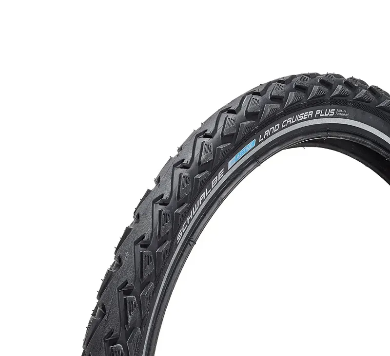Schwalbe Land Cruiser PLUS Active Line PunctureGuard Tyre (wired) BLACK