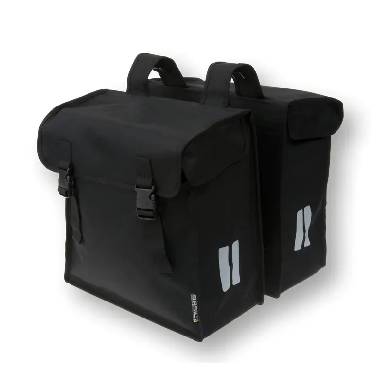 Basil Mara XXL Double Bicycle Bag in Black