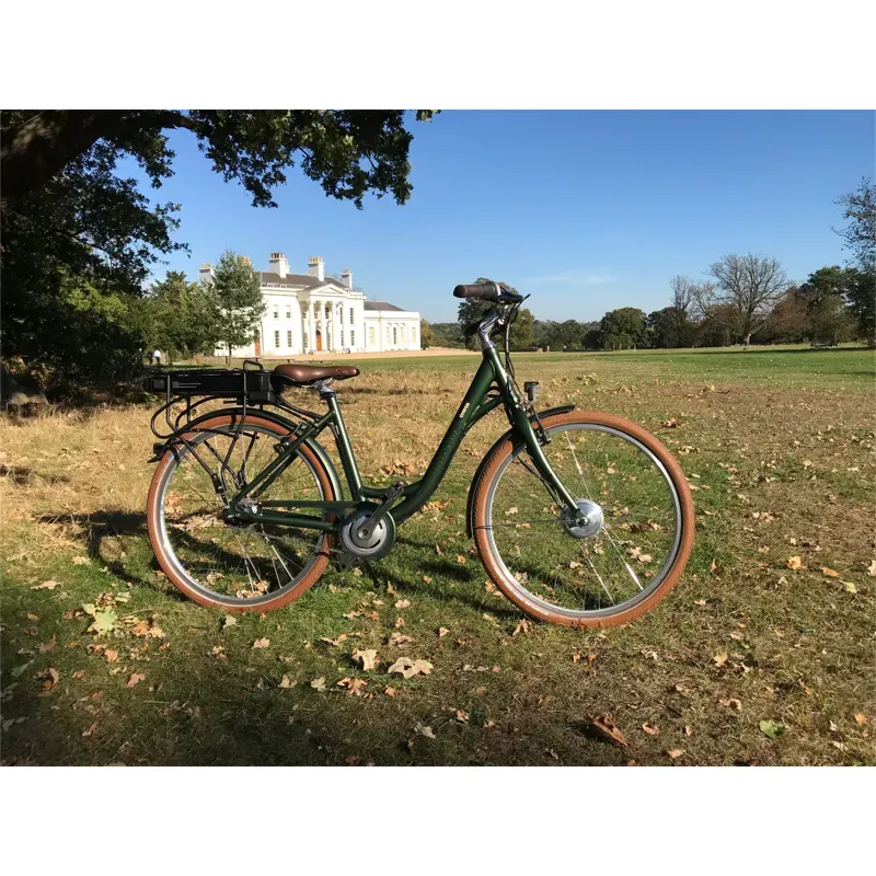 Batribike Omega 11Ah/400Wh Step-Through eBike in Green Matt-2