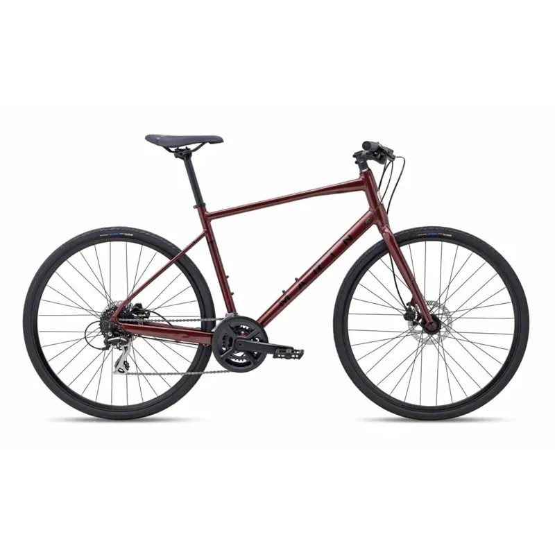 Marin Fairfax 2 Bike in Gloss Red/Black