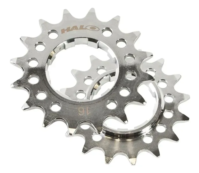 Halo Fat Foot Sprocket in Chrome