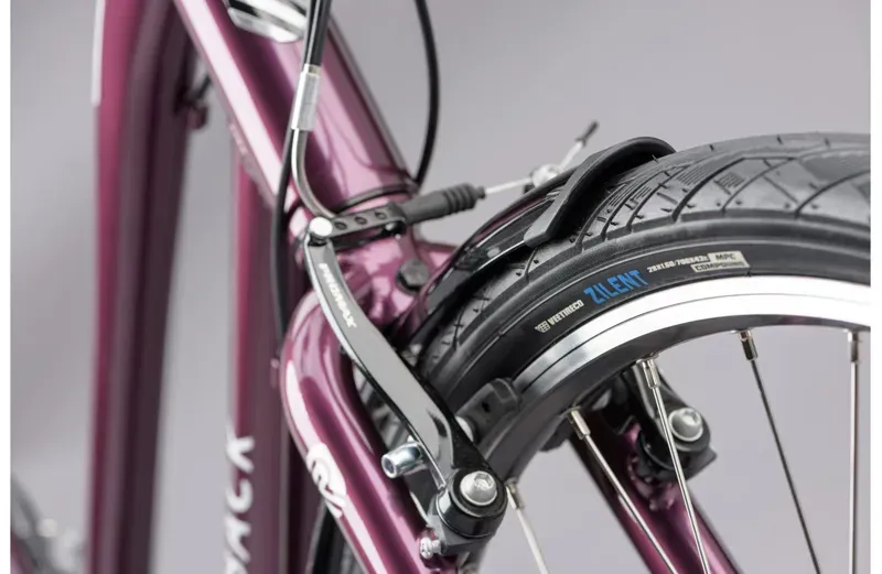 2021 Ridgeback Speed Open Frame Hybrid Bike in Purple-5