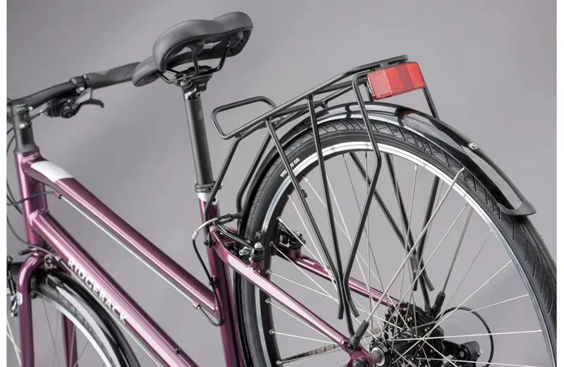 2021 Ridgeback Speed Open Frame Hybrid Bike in Purple-9