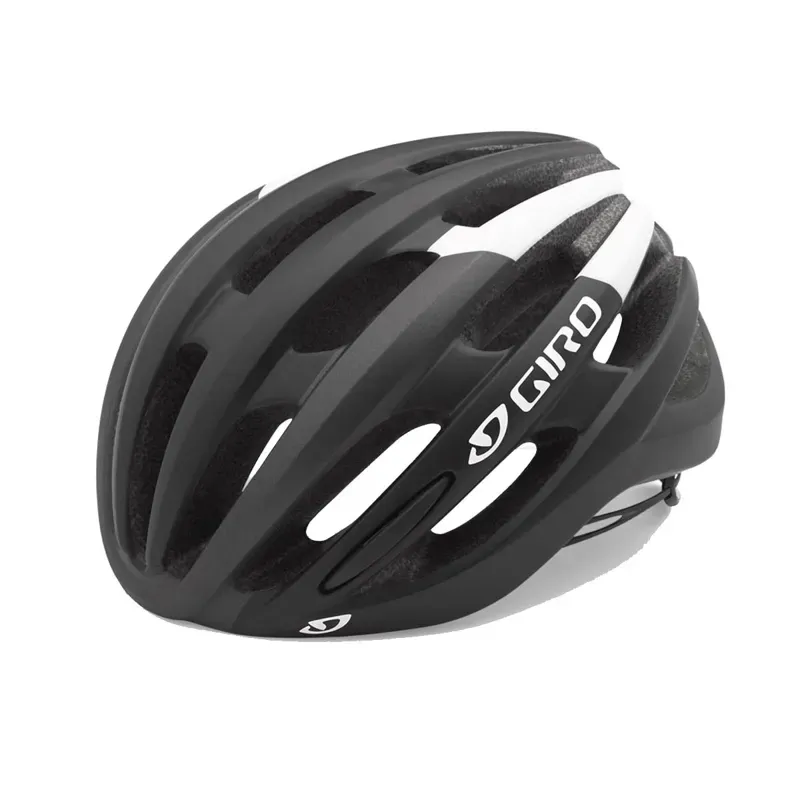 Giro Foray Road Helmet 2019: M 55- 59cm BLACK/WHITE m 55-59cm