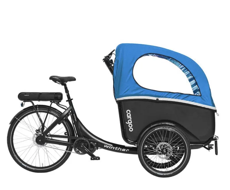 Winther Cargoo rain canopy Blue