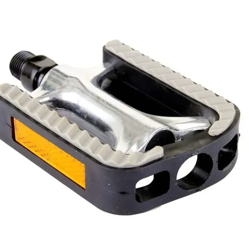 M Part Alloy/Resin Commute Pedals in Black/Silver-2