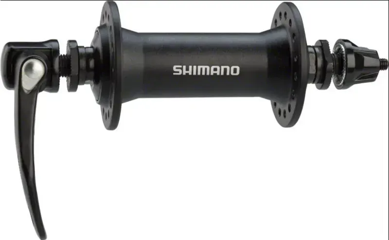 Shimano Tiagra RS400 Front QR 36-hole Road Hub in Black