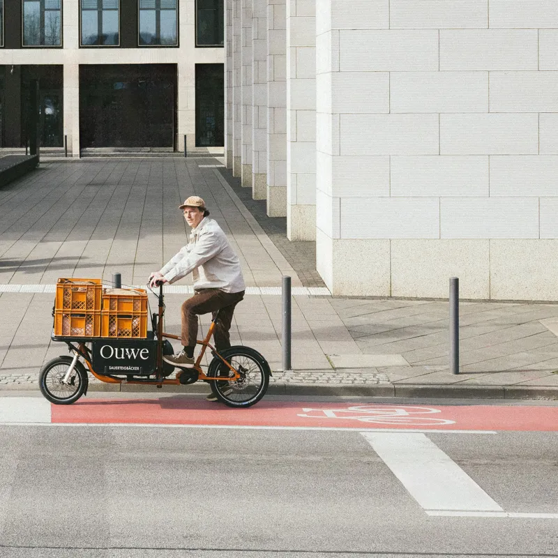 Muli Box Cargo Bike in Pinetree-3
