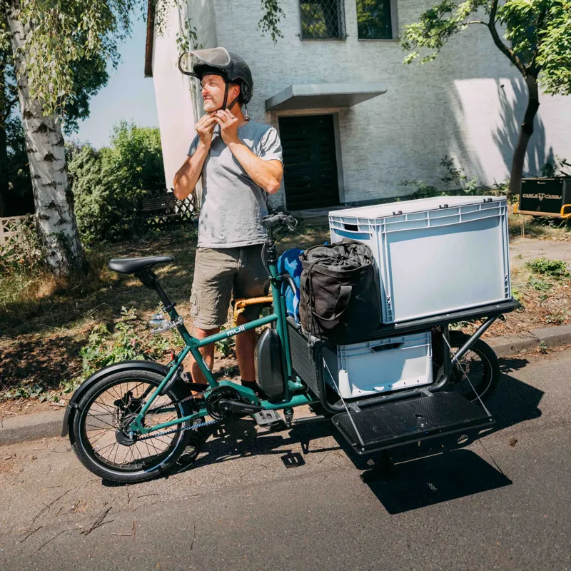Muli Box Cargo Bike in Purple-1