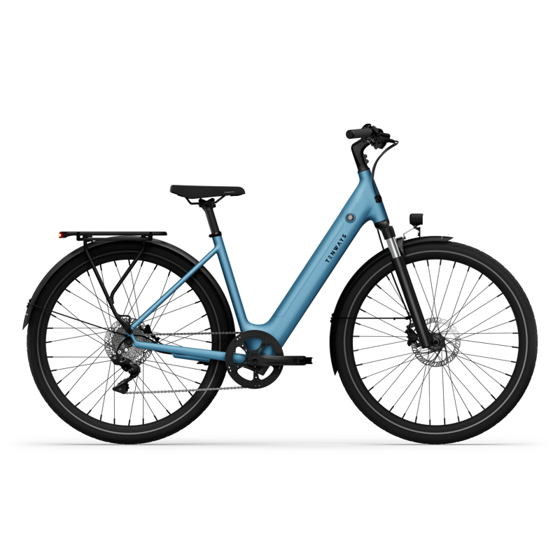 Tenways CGO800S plus ebike in blue