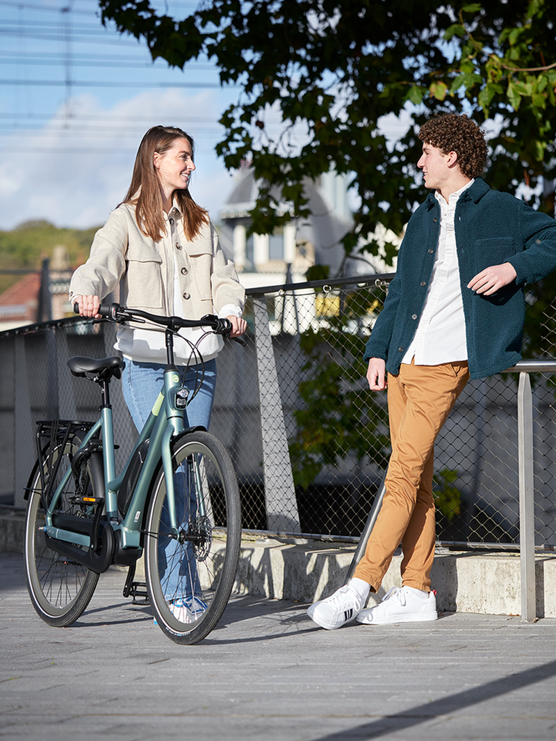 Gazelle Esprit C7 HMS Lowstep 504Wh in Moss Green-3