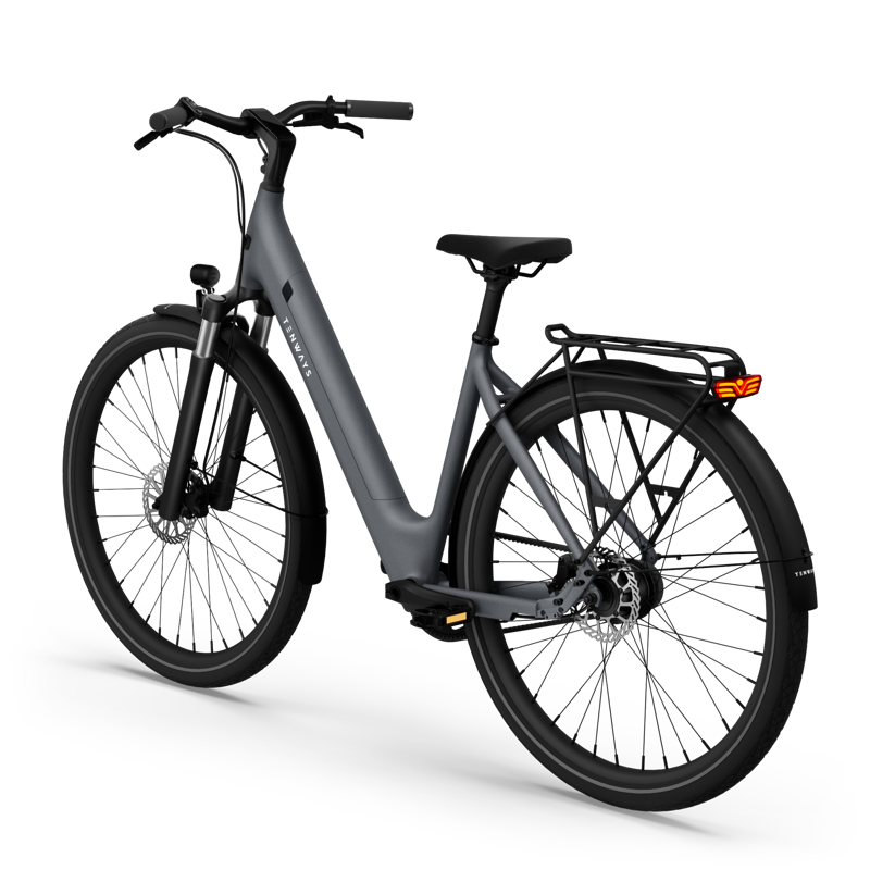 Tenways CGO800S ebike in gray-2
