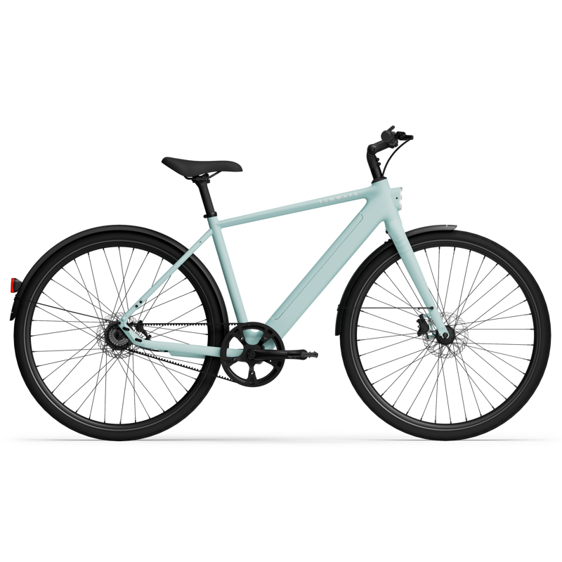 Tenways CGO600 Pro ebike in Mint Blue