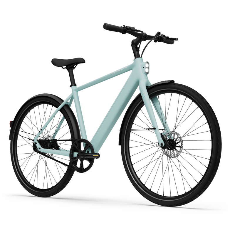 Tenways CGO600 Pro ebike in Mint Blue-2