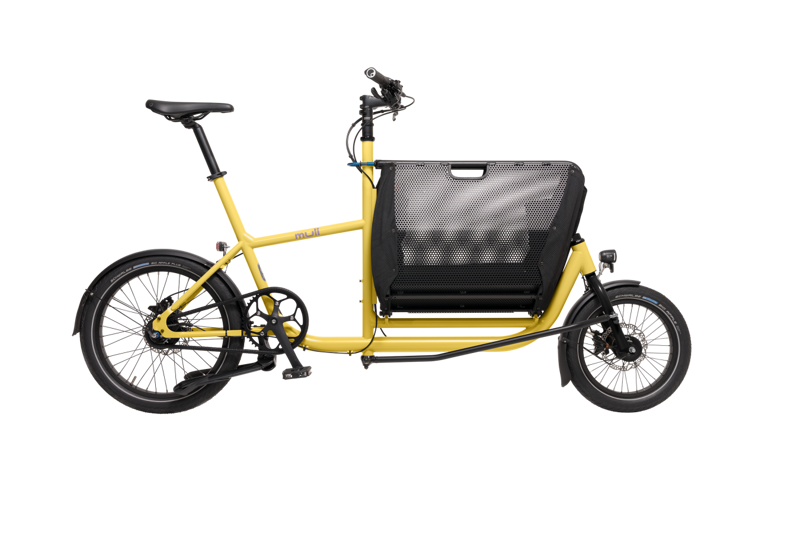 Muli Muskel Cargo Bike in Yellow