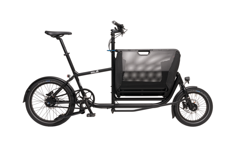 Muli Muskel Cargo Bike in Black