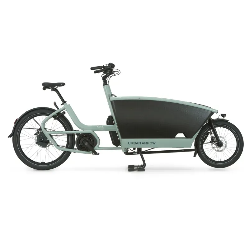 Urban Arrow Family Cargo Bike Performance Plus Automatiq 400 Wh in Sage Green