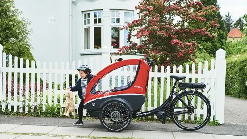 Winther Kangaroo Lite Wheel Motor in Red-2