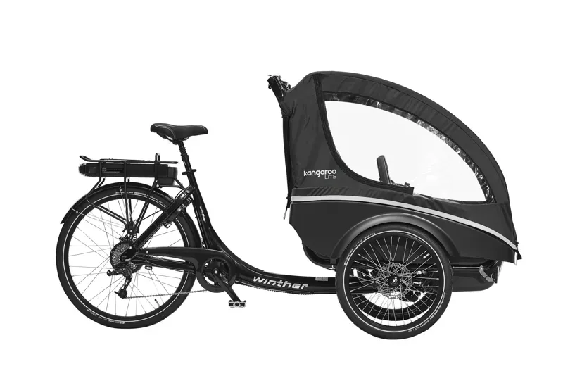 NV - Winther Kangaroo Lite Pedal in Black