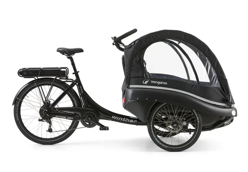 Winther Kangaroo Luxe Wheel Motor in Black