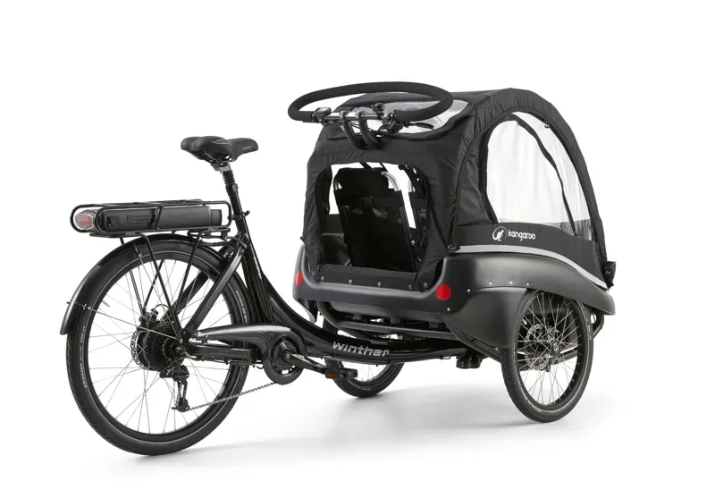 Winther Kangaroo Luxe Wheel Motor in Black-1