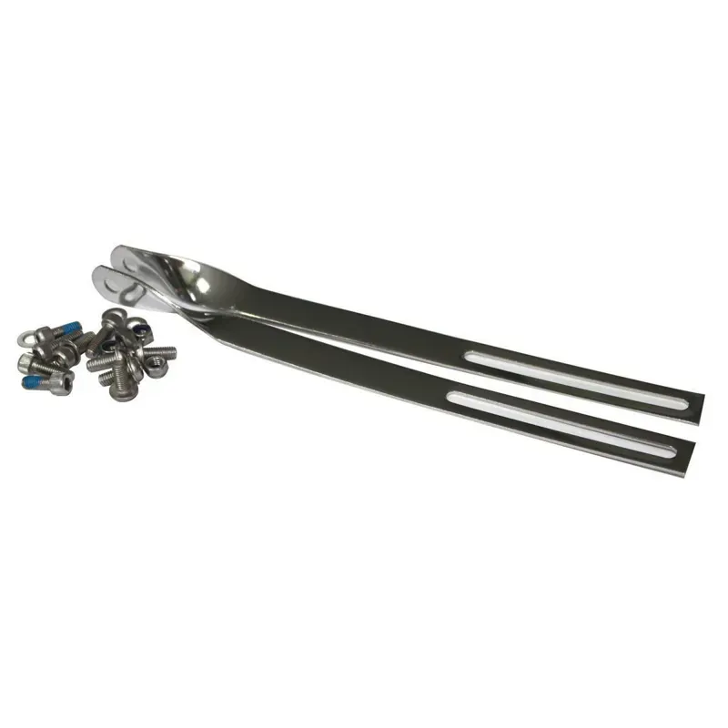 Tortec Tour Rack 26-700c Fittings in Silver