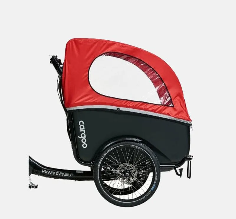 Winther Cargoo rain canopy Red