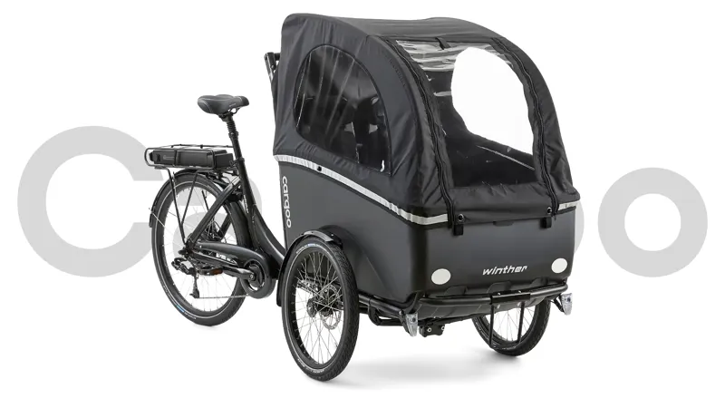 Winther Business Cargoo Black Frame Mid Motor-1