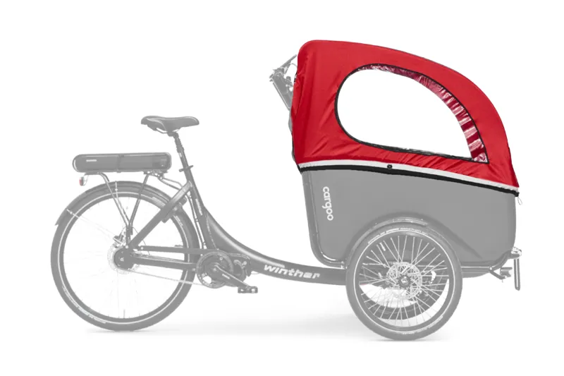 Winther Rain Tent Canopy Luxe Top Red