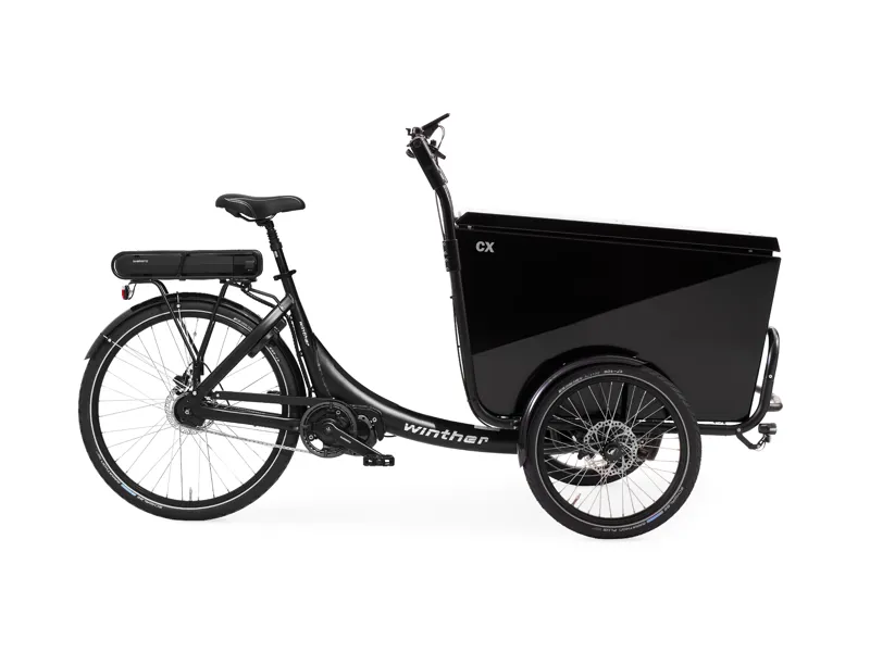 Winther Business CX trike with Bafang mid motor Black