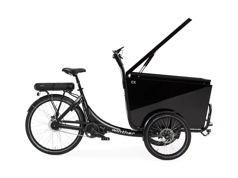Winther Business CX trike with Bafang mid motor Black-1